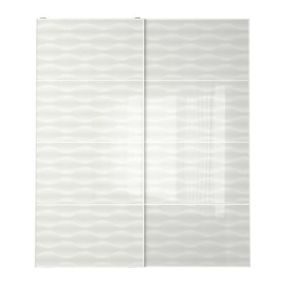 ИННФЬОРДЕН Пара раздвижных дверей - 200x236 см, ИННФЬОРДЕН Пара раздвижных дверей - 200x236 см,