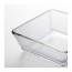 MIXTUR форма/блюдо д/дхвк прозрачное стекло 15x15 см