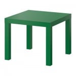 ЛАКК Придиванный столик - зеленый