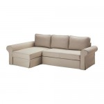 BACKABRO диван-кровать с козеткой Тигельшо бежевый 248x71 cm