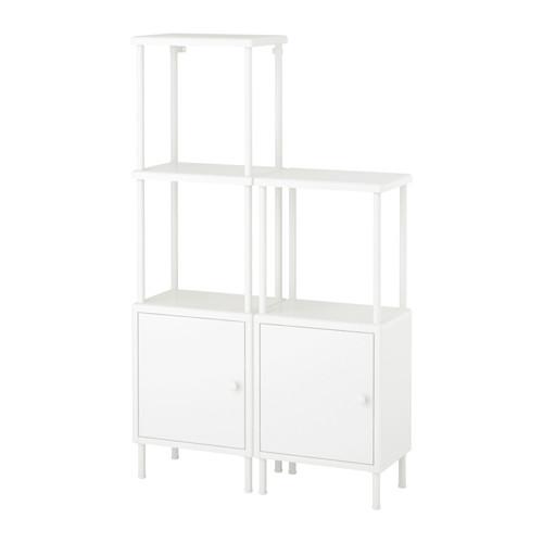 ДИНАМ Стеллаж с 2 шкафчиками