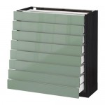 METOD/MAXIMERA наполн шкаф 8 фронт/8 низк ящиков