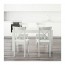 INGOLF/BJURSTA стол и 4 стула белый