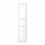 TYSSEDAL дверь белый/стекло 49.5x229.4 cm