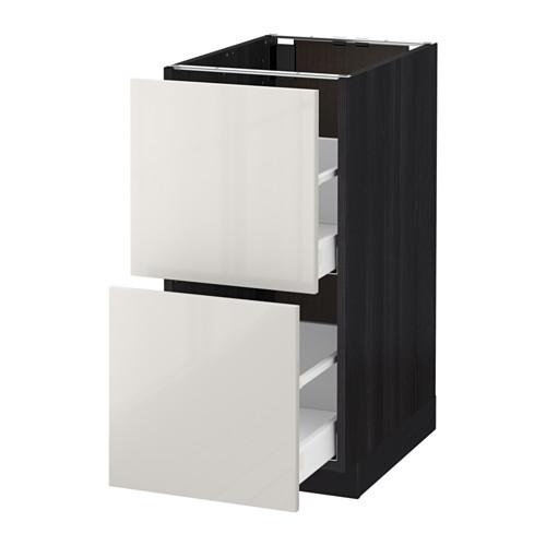 METOD/MAXIMERA напольн шкаф 2фрнт/2выс ящ METOD/MAXIMERA напольн шкаф 2фрнт/2выс ящ