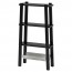 ВИЛЬТО Стеллаж - черный