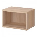 БЕСТО Секция полок/верхний доп модуль - под беленый дуб