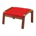 ПОЭНГ Табурет для ног - Ранста красный, Ранста красный