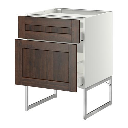 МЕТОД / МАКСИМЕРА Напольн шкаф/2фронт пнл/3ящика - -, Эдсерум под дерево коричневый, 60x60x60 см МЕТОД / МАКСИМЕРА Напольн шкаф/2фронт пнл/3ящика - -, Эдсерум под дерево коричневый, 60x60x60 см