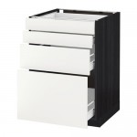 METOD/FÖRVARA напольн шкаф 4 фронт панели/4 ящика METOD/FÖRVARA напольн шкаф 4 фронт панели/4 ящика