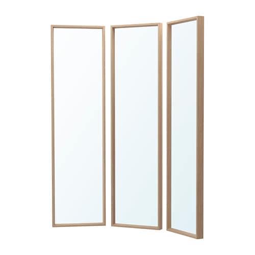 НИССЕДАЛЬ Комбинация зеркал - под беленый дуб