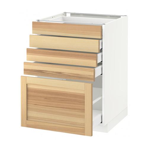 METOD/MAXIMERA напольный шкаф с 5 ящиками оцинковка