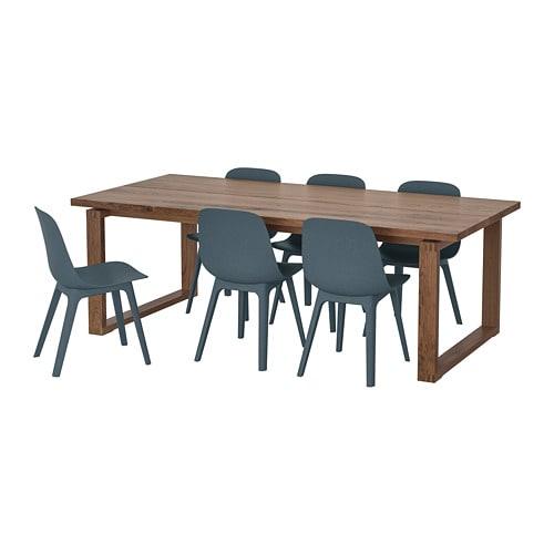 МОРБИЛОНГА / ОДГЕР Стол и 6 стульев МОРБИЛОНГА / ОДГЕР Стол и 6 стульев