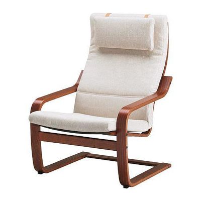 ПОЭНГ Кресло - Дэла неокрашенный, классический коричневый ПОЭНГ Кресло - Дэла неокрашенный, классический коричневый