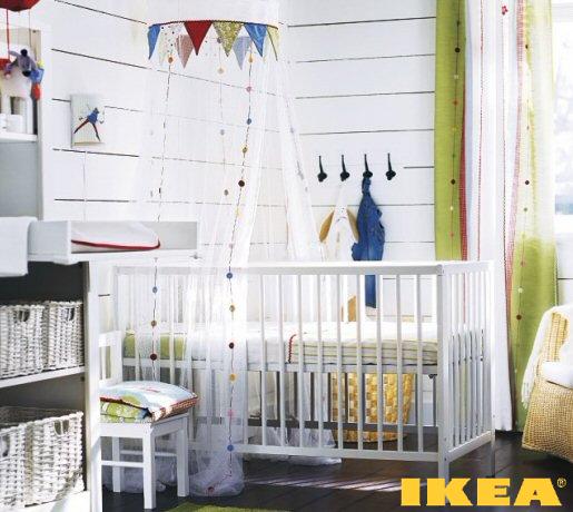 Интерьер детской комнаты ИКЕА