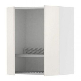ФАКТУМ Навесной шкаф с посуд суш/2 дврц - Аплод белый, 60x70 см
