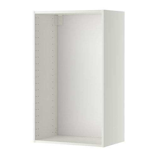 МЕТОД Каркас навесного шкафа - белый, 60x37x100 см