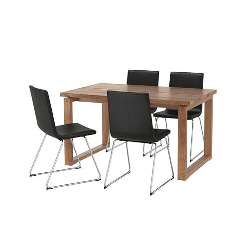 МОРБИЛОНГА / ВОЛЬФГАНГ Стол и 4 стула