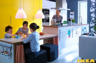 Интерьер кухни IKEA