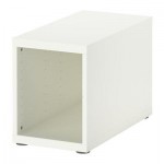 БЕСТО Секция полок/верхний доп модуль - белый БЕСТО Секция полок/верхний доп модуль - белый