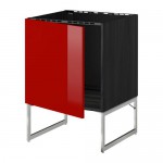 МЕТОД Напольный шкаф для раковины - Рингульт глянцевый красный,