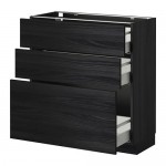 METOD нплн шк 3 фрнт/3 средн ящика цвет алюминия