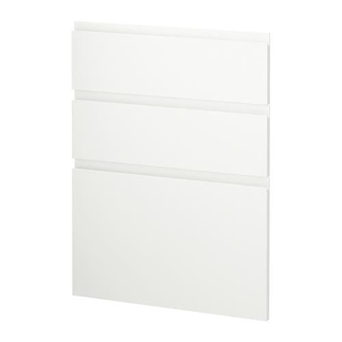 МЕТОД 3 фронтальн панели д/посудом машины - Воксторп матовый белый МЕТОД 3 фронтальн панели д/посудом машины - Воксторп матовый белый