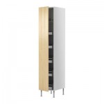 ФАКТУМ Высок шкаф с ящиками/пров корзин - Нексус березовый шпон, 60x211 см ФАКТУМ Высок шкаф с ящиками/пров корзин - Нексус березовый шпон, 60x211 см