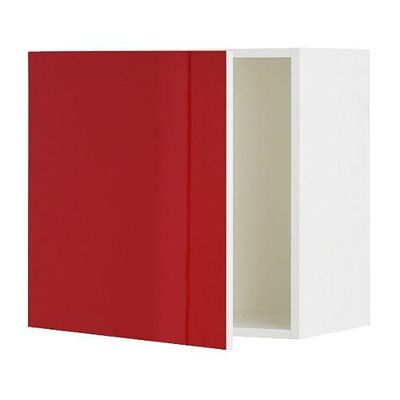 ФАКТУМ Шкаф для вытяжки - Абстракт красный, 60x57 см