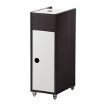 КЛАМПЕН Тележка - черно-коричневый