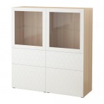 BESTÅ комбинация д/хранения+стекл дверц BESTÅ комбинация д/хранения+стекл дверц