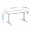 SKARSTA стол/трансф белый 70x120 cm