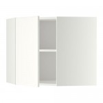 МЕТОД Угловой навесной шкаф с полками - белый, Хэггеби белый, 68x60 см