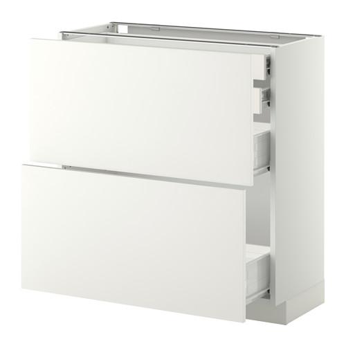 МЕТОД / ФОРВАРА Нплн шк 2фрнт/2низк/2 выс/2срдн ящ - белый, Хэггеби белый, 80x37 см МЕТОД / ФОРВАРА Нплн шк 2фрнт/2низк/2 выс/2срдн ящ - белый, Хэггеби белый, 80x37 см