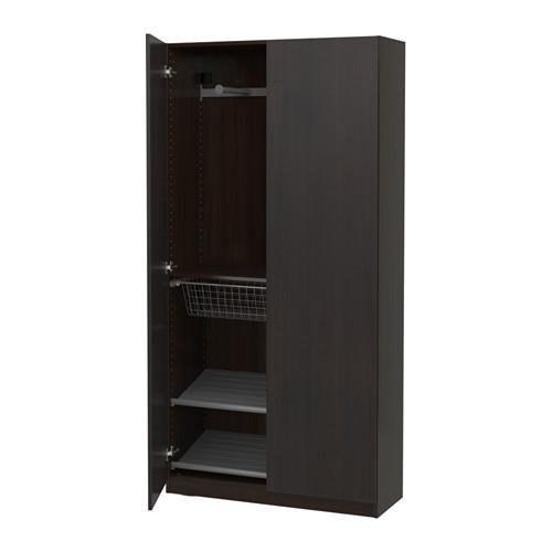 ПАКС Гардероб - 100x38x201 см, плавно закрывающиеся петли ПАКС Гардероб - 100x38x201 см, плавно закрывающиеся петли