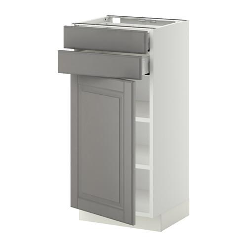 METOD/MAXIMERA напольный шкаф с дверцей/2 ящиками оцинковка METOD/MAXIMERA напольный шкаф с дверцей/2 ящиками оцинковка