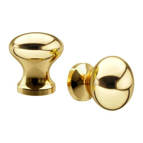 ЭНЕРИДА Ручка мебельная - желтая медь