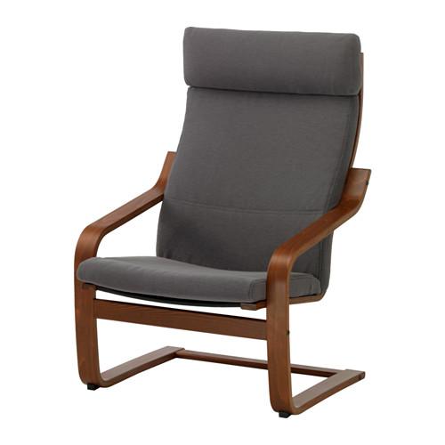 ПОЭНГ Кресло - Финнста серый, Финнста серый