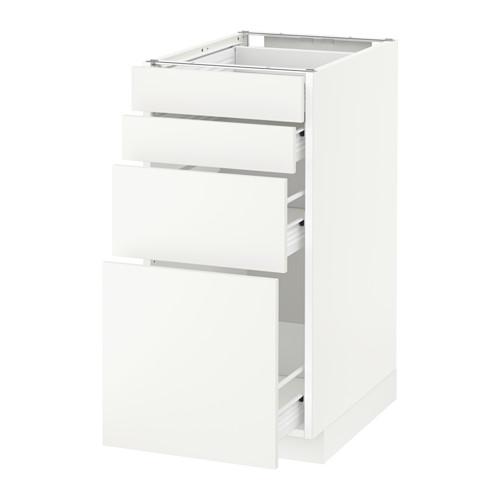 METOD/FÖRVARA напольн шкаф 4 фронт панели/4 ящика оцинковка