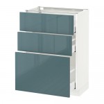 METOD/MAXIMERA напольный шкаф с 3 ящиками METOD/MAXIMERA напольный шкаф с 3 ящиками