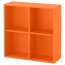 ЭКЕТ Шкаф с 4 отделениями - оранжевый