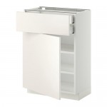 METOD напольн шкаф двр/фр пнл/плк/2низ ящ оцинковка