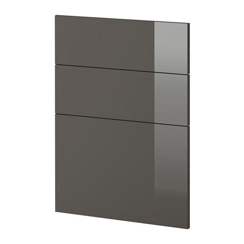 МЕТОД 3 фронтальн панели д/посудом машины - Рингульт глянцевый серый, МЕТОД 3 фронтальн панели д/посудом машины - Рингульт глянцевый серый,