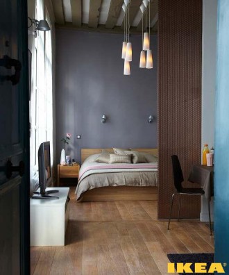 Интерьер спальни в стиле модерн