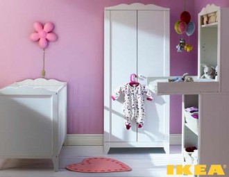 Интерьер детской комнаты ИКЕА