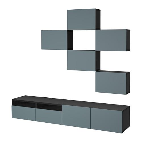 BESTÅ шкаф для ТВ, комбинация серый BESTÅ шкаф для ТВ, комбинация серый