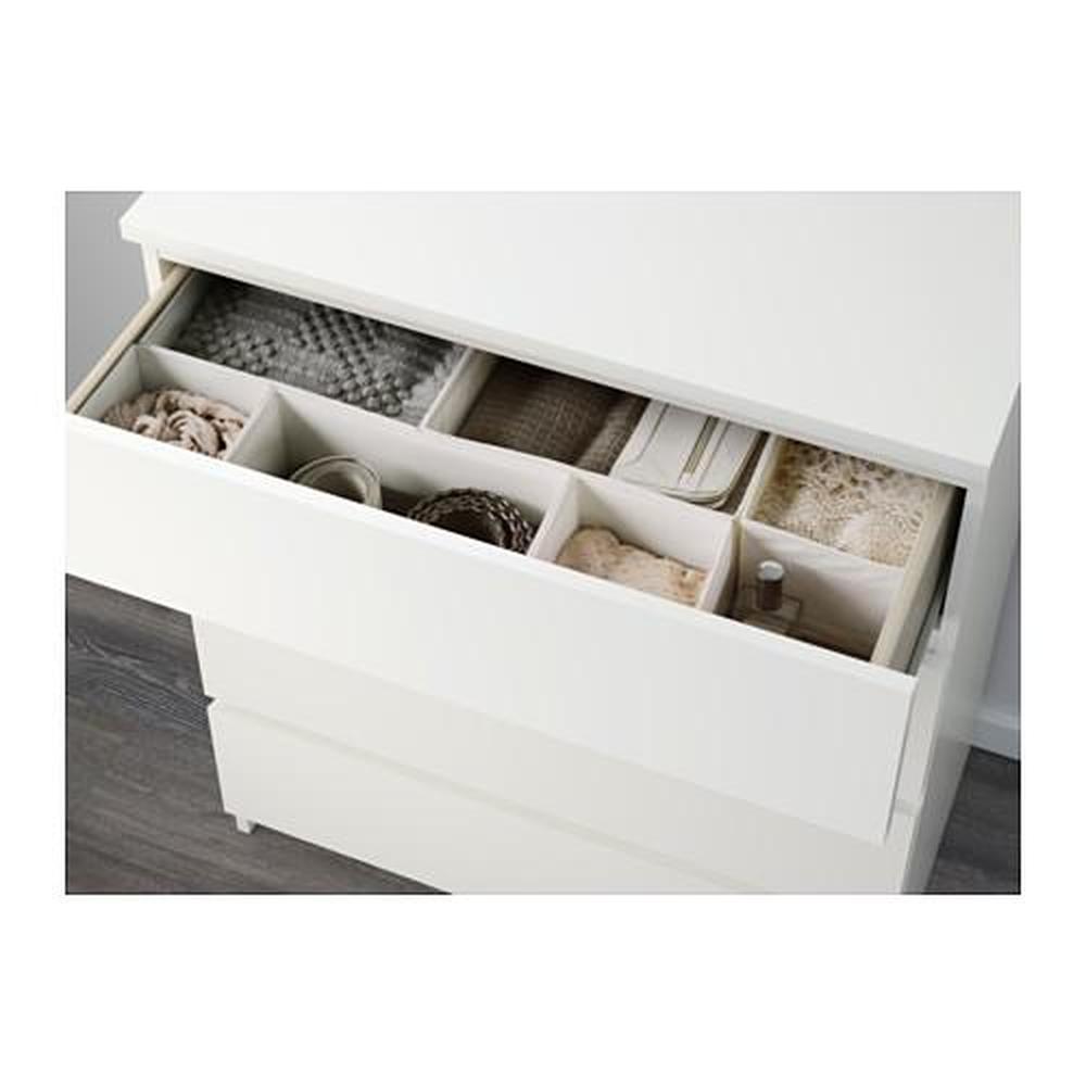 Land van staatsburgerschap Geven links MALM chest of drawers with 4 drawers white 80x100 cm (002.145.53) -  reviews, price, where to buy