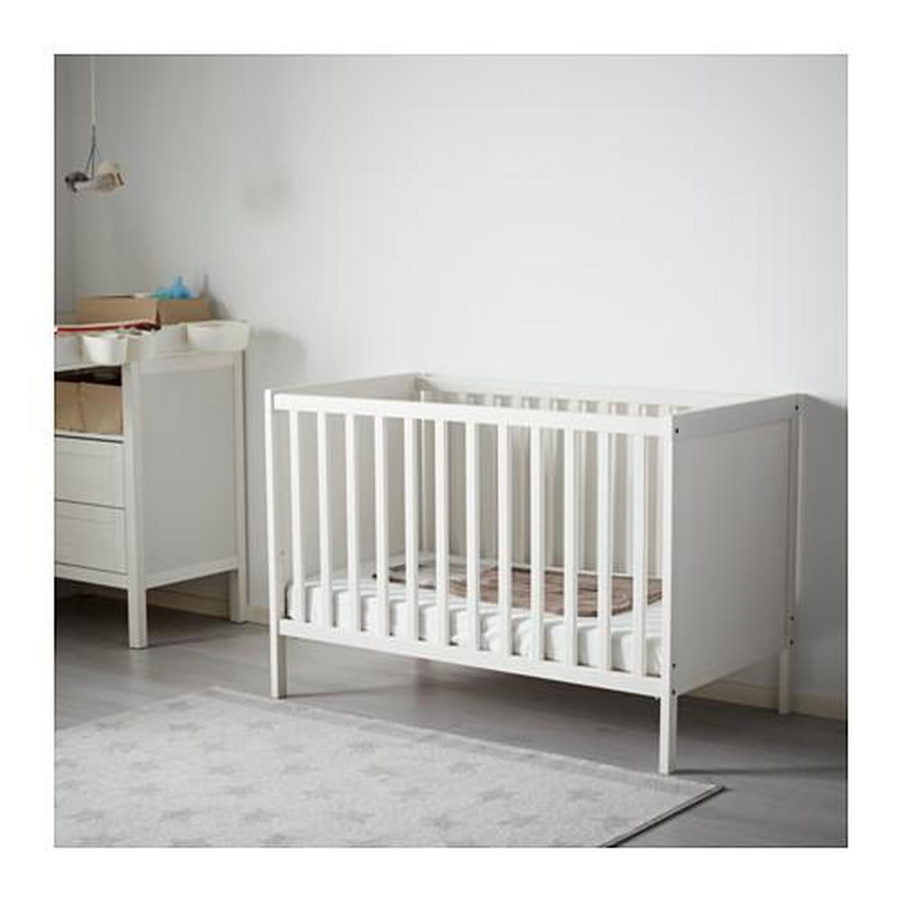 Raad punt inval SUNDVIK crib white (002.485.67) - reviews, price, where to buy