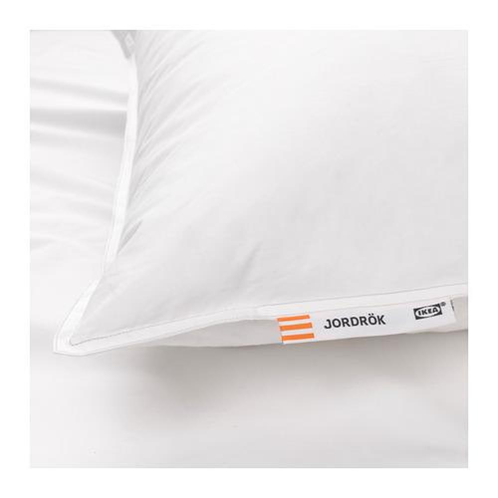 IKEA JORDROK Queen Pillow FIRM 90% Duck Feathers 10% Down 20 x 30 NOP FREESHIP 