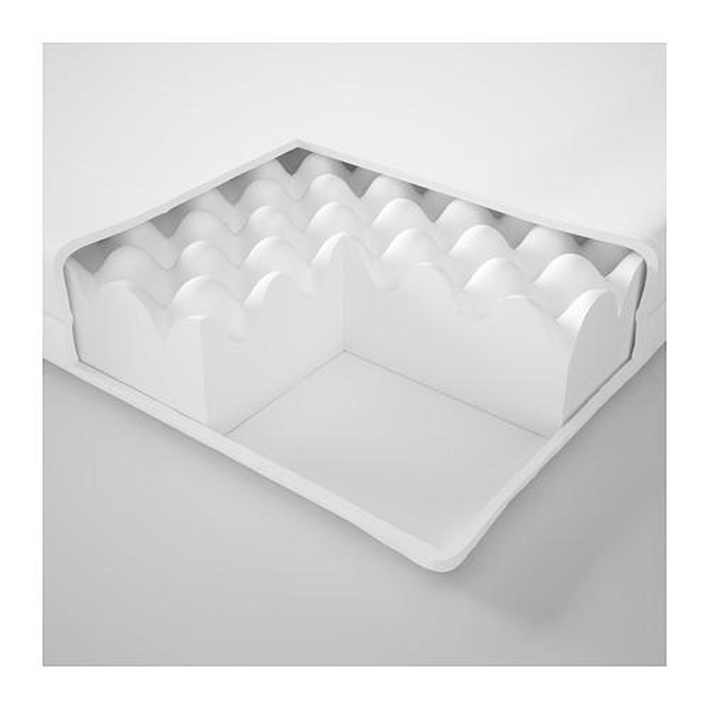 hoop uitstulping Ik geloof MOSHULT polyurethane foam mattress hard / white 160x200 cm (002.723.31) -  reviews, price, where to buy